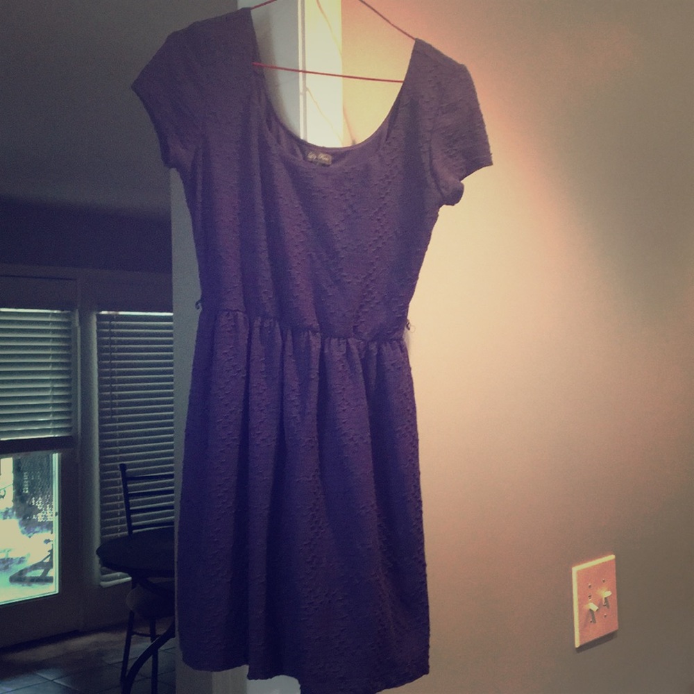 Dark blue short dress